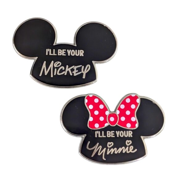 Mickey Mouse and Minnie Mouse Disney Pins: I'll be Your Mickey Minnie Ear Hat